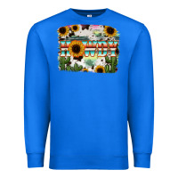 True Royal Howdy Serape And Sunflower Premium Sweatshirt - RanaPortraitStore