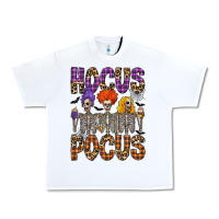 White hocus pocus Urban Heavy Tee - CowhideDigitalArt