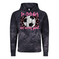Cloud Black in october we wear pink soccer Vintage Hoodie - BarkalooDesign