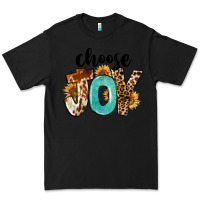 Black Choose Joy Premium Tee - FaDigitalArtStudio