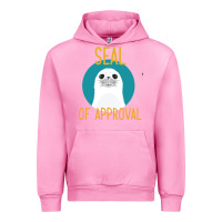 Fuchsia Pink Seal of Approval Urban Hoodie - Bettercallsaul
