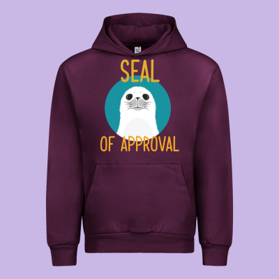 Seal Of Approval Urban Hoodie Designed By Bettercallsaul