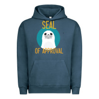 Pigment Midnight Navy Seal of Approval Urban Hoodie - Bettercallsaul