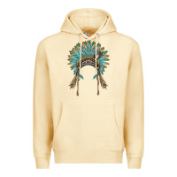 Pina Colada native american headdress turquise Premium Hoodie - BarkalooDesign