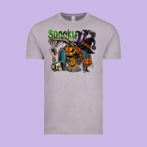 Spooky Vintage Tee Designed By Sublimationcraftshop