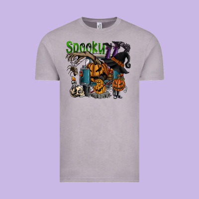 Spooky Vintage Tee Designed By Sublimationcraftshop