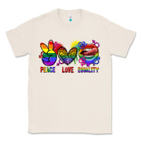 Natural Peace love equality Classic Tee - FaDigitalArtStudio