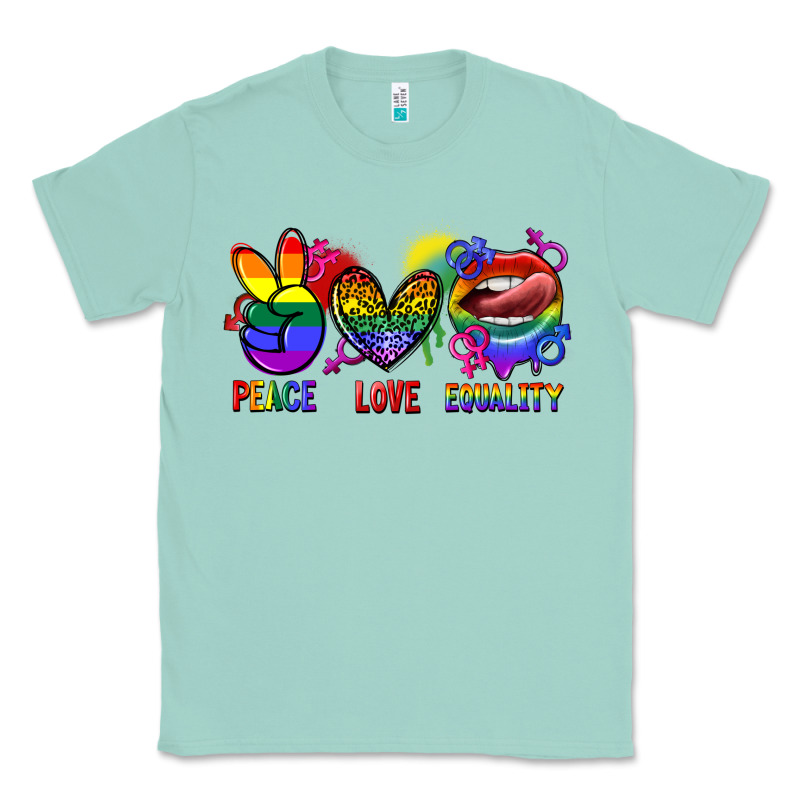 Peace Love Equality Classic Tee by FaDigitalArtStudio | Teevron