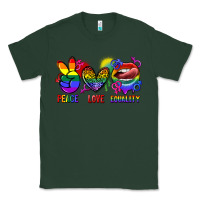Sports Green Peace love equality Classic Tee - FaDigitalArtStudio