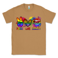 Toasted Coconut Peace love equality Classic Tee - FaDigitalArtStudio