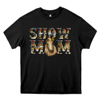 Black show mom horse Heavy Core Tee - RanaPortraitStore