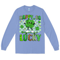 Colony Blue happy go lucky Long Sleeve Tee - Artiststas