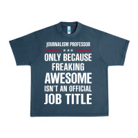 Midnight Navy gift for freaking awesome journalism professor Urban Heavy Tee - DesigneFamous