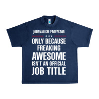 Navy gift for freaking awesome journalism professor Urban Heavy Tee - DesigneFamous