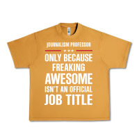 Peanut Butter gift for freaking awesome journalism professor Urban Heavy Tee - DesigneFamous