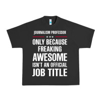 Pigment Black gift for freaking awesome journalism professor Urban Heavy Tee - DesigneFamous