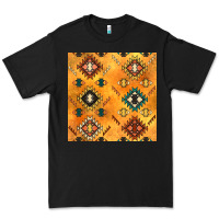 Black native american aztec seamless pattern 4 Premium Tee - BundleAndBundleShop
