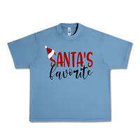 Pebble Blue Santa's Favorite Ho Urban Heavy Tee - DesigneFamous