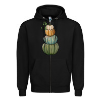 Black pumpkins Zipper Hoodie - RanaPortraitStore