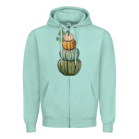 Seafoam pumpkins Zipper Hoodie - RanaPortraitStore