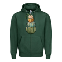 Sports Green pumpkins Zipper Hoodie - RanaPortraitStore