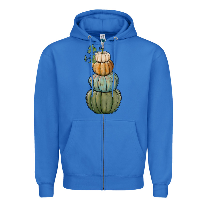 Pumpkins Zipper Hoodie by RanaPortraitStore | Teevron