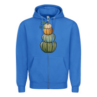 True Royal pumpkins Zipper Hoodie - RanaPortraitStore