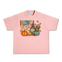 Salmon i love fall most of fall Urban Heavy Tee - CowhideDigitalArt