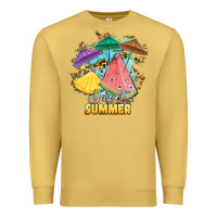 Antique Gold sweet summer watermelon pineapple fruits Premium Sweatshirt - RanaPortraitStore