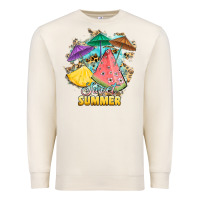Sandshell sweet summer watermelon pineapple fruits Premium Sweatshirt - RanaPortraitStore