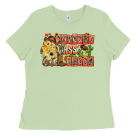 Matcha Country Ass Chick Ladies Tee - CowhideDigitalArt