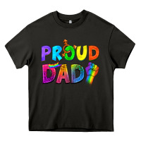 Asphalt Western Proud Dad Heavy Core Tee - BundleAndBundleShop