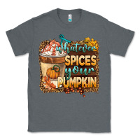 Charcoal Heather whatever spıces your pumpkin Classic Tee - BarkalooDesign