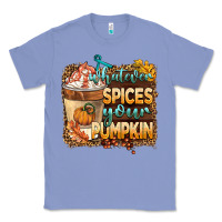 Colony Blue whatever spıces your pumpkin Classic Tee - BarkalooDesign