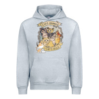 Heather Grey Cats Against Cat Calls Urban Hoodie - Bettercallsaul