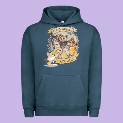 Cats Against Cat Calls Urban Hoodie Designed By Bettercallsaul
