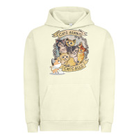 Pigment Pistachio Cats Against Cat Calls Urban Hoodie - Bettercallsaul