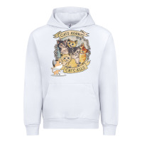 White Cats Against Cat Calls Urban Hoodie - Bettercallsaul