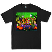 Black halloween mini tumbler Premium Tee - BundleAndBundleShop
