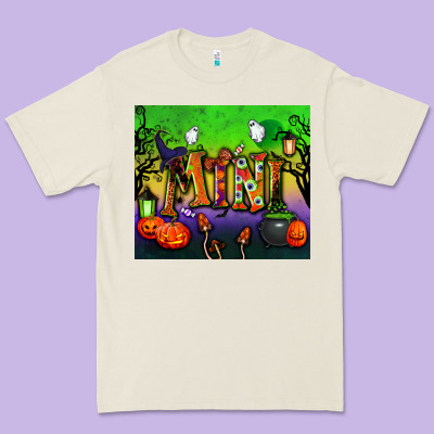 Halloween Mini Tumbler Premium Tee Designed By Bundleandbundleshop