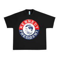 Black vintage 1960 kennedy for president Urban Heavy Tee - DesigneFamous