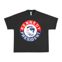 Pigment Black vintage 1960 kennedy for president Urban Heavy Tee - DesigneFamous