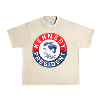 Sandshell vintage 1960 kennedy for president Urban Heavy Tee - DesigneFamous
