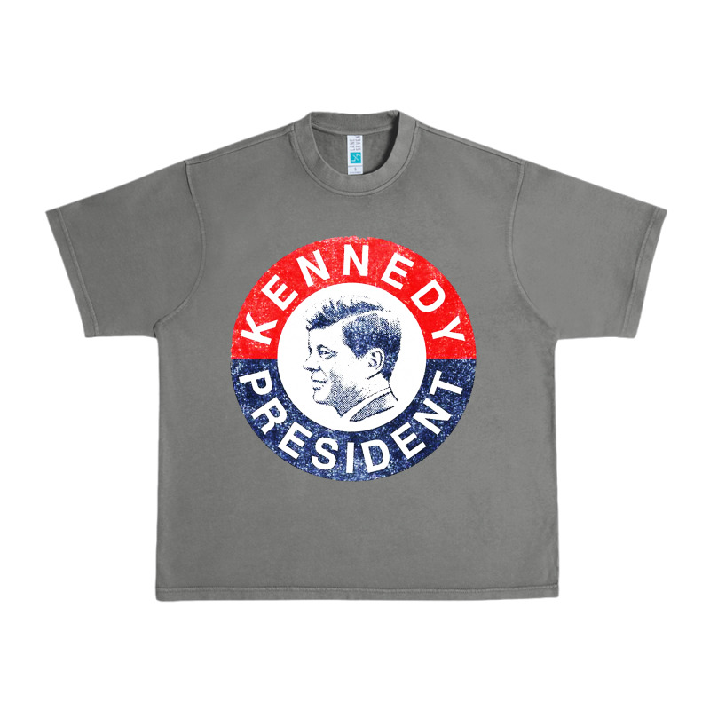 Vintage 1960 Kennedy For President Urban Heavy Tee by DesigneFamous | Teevron