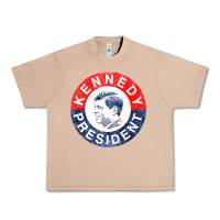 Burro vintage 1960 kennedy for president Urban Heavy Tee - DesigneFamous