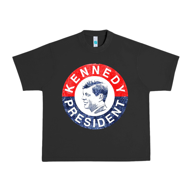 Vintage 1960 Kennedy For President Urban Heavy Tee by DesigneFamous | Teevron
