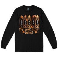 Black the same heart inside artiststas Long Sleeve Tee - Artiststas