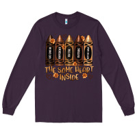 Plum the same heart inside artiststas Long Sleeve Tee - Artiststas