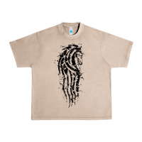 French Oak horse of rohan active Urban Heavy Tee - DesigneFamous