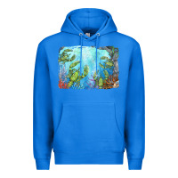 True Royal lobster background Premium Hoodie - BarkalooDesign